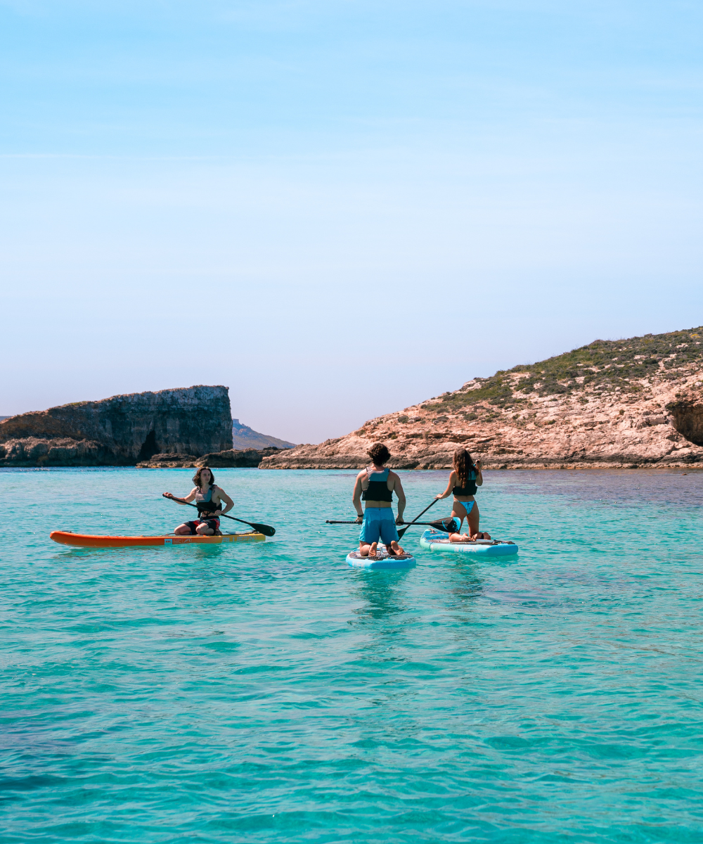 Family Paddleboarding