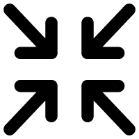 Black arrows converging towards the center, symbolizing focus or convergence.