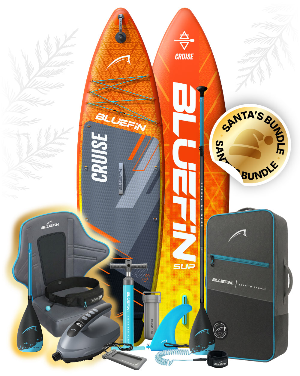 Santa's Ultimate SUP Bundle Orange (Worth £889)