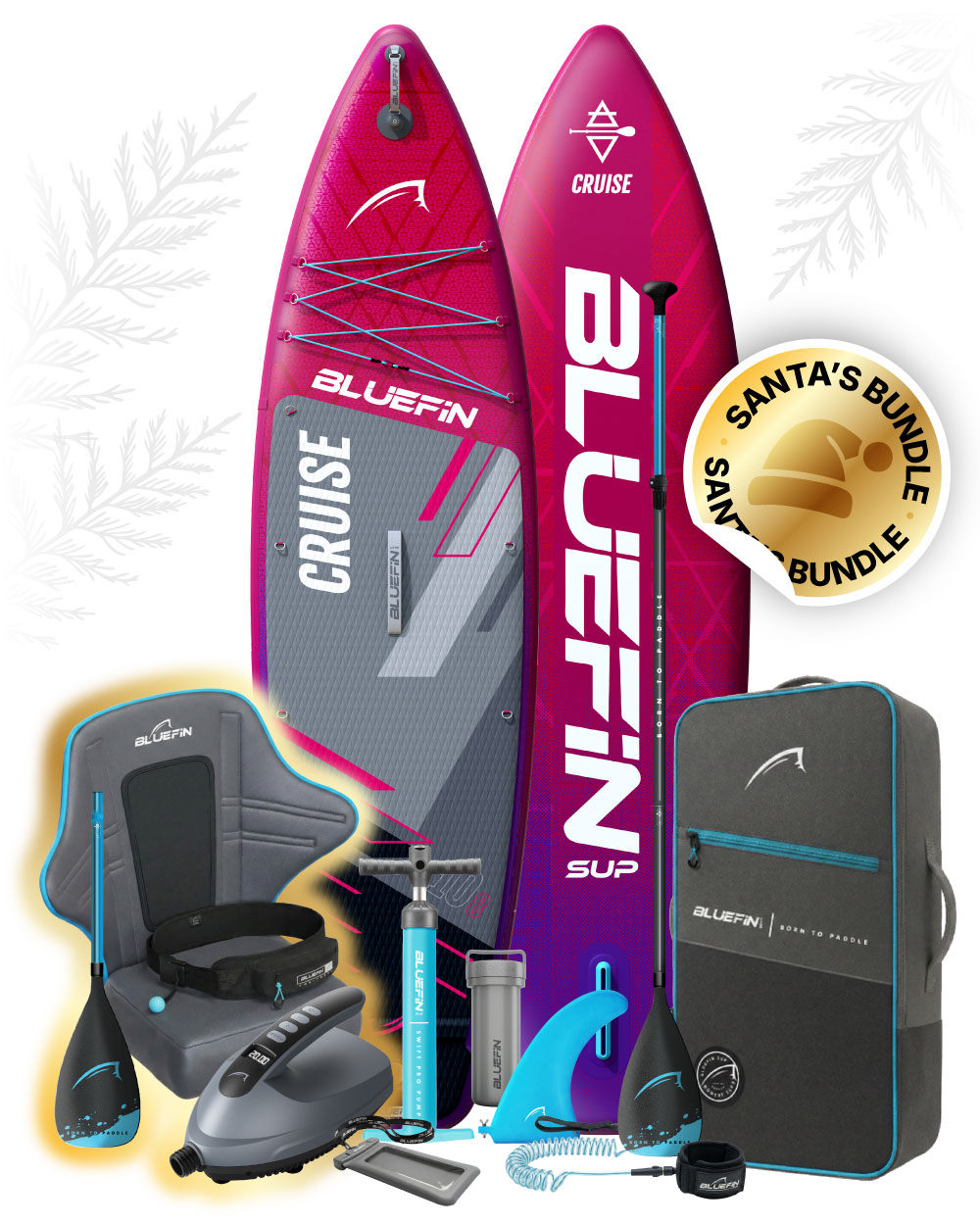 Santa's Ultimate SUP Bundle Red (Worth £889)