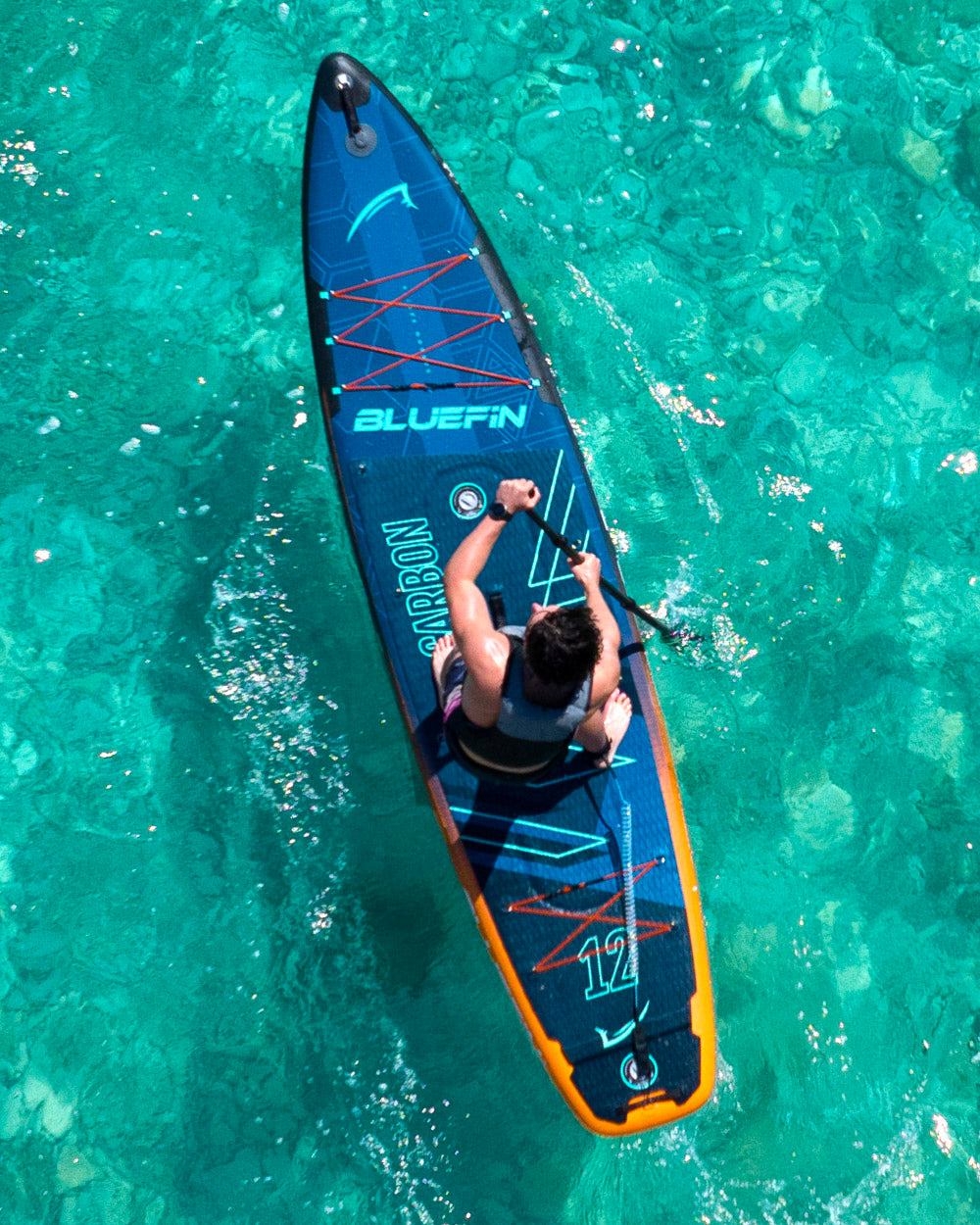 New Carbon 12' Premium Inflatable Paddleboard