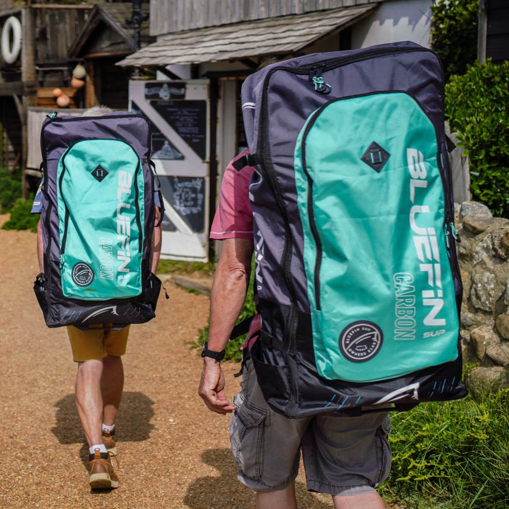 Cruise Carbon Inflatable Paddle Board Core backpack crafted from premium neoprene materials