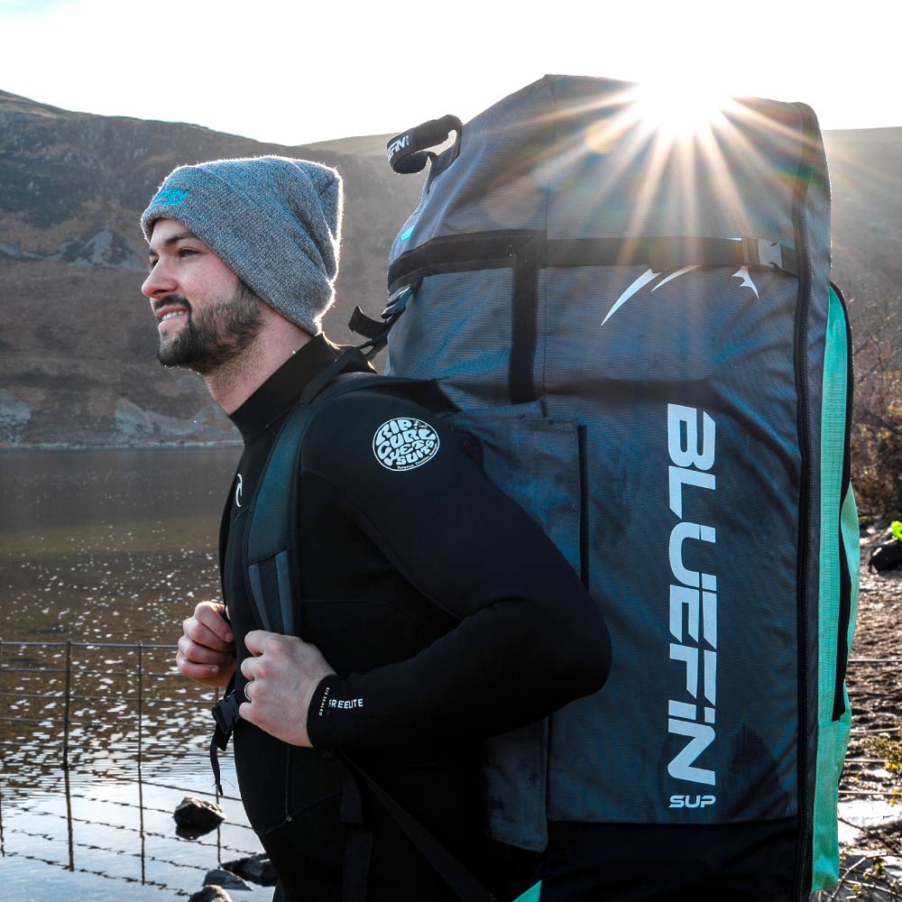 Cruise Carbon Inflatable Paddle Board Core backpack - Easy to Carry and Store