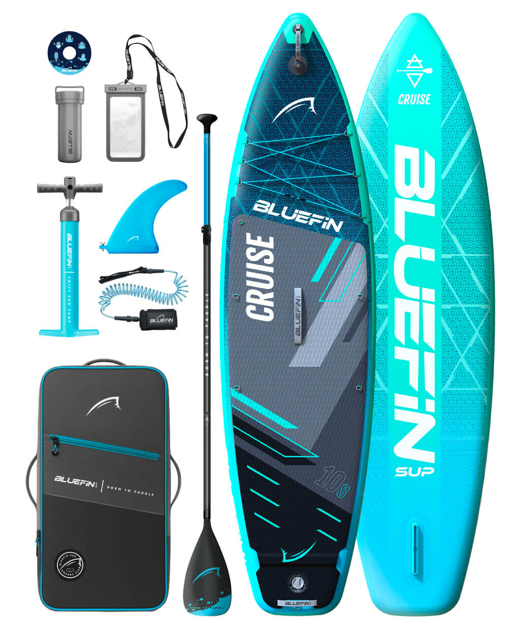 Blue Gecko Cruise 10'8 Bluefin paddle board