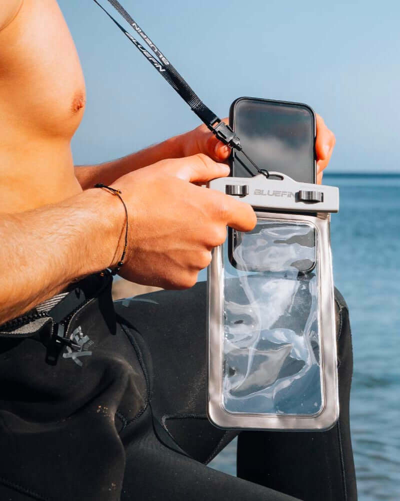 Bluefin Waterproof Phone Case for all phone sizes