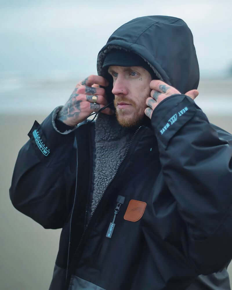 Bluefin Heatwave Eco-friendly Changing Robe - designed with 100% recycled outer Nylon shell