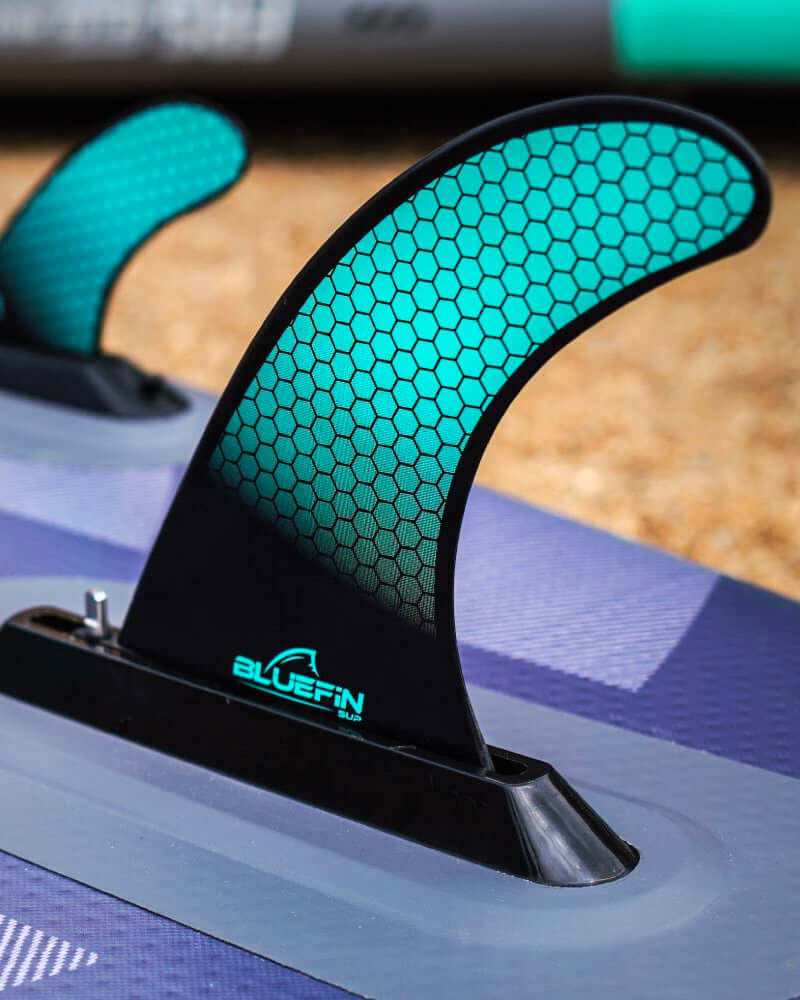 Bluefin SUP Fin US Large Black - engineered for superior tracking and performance