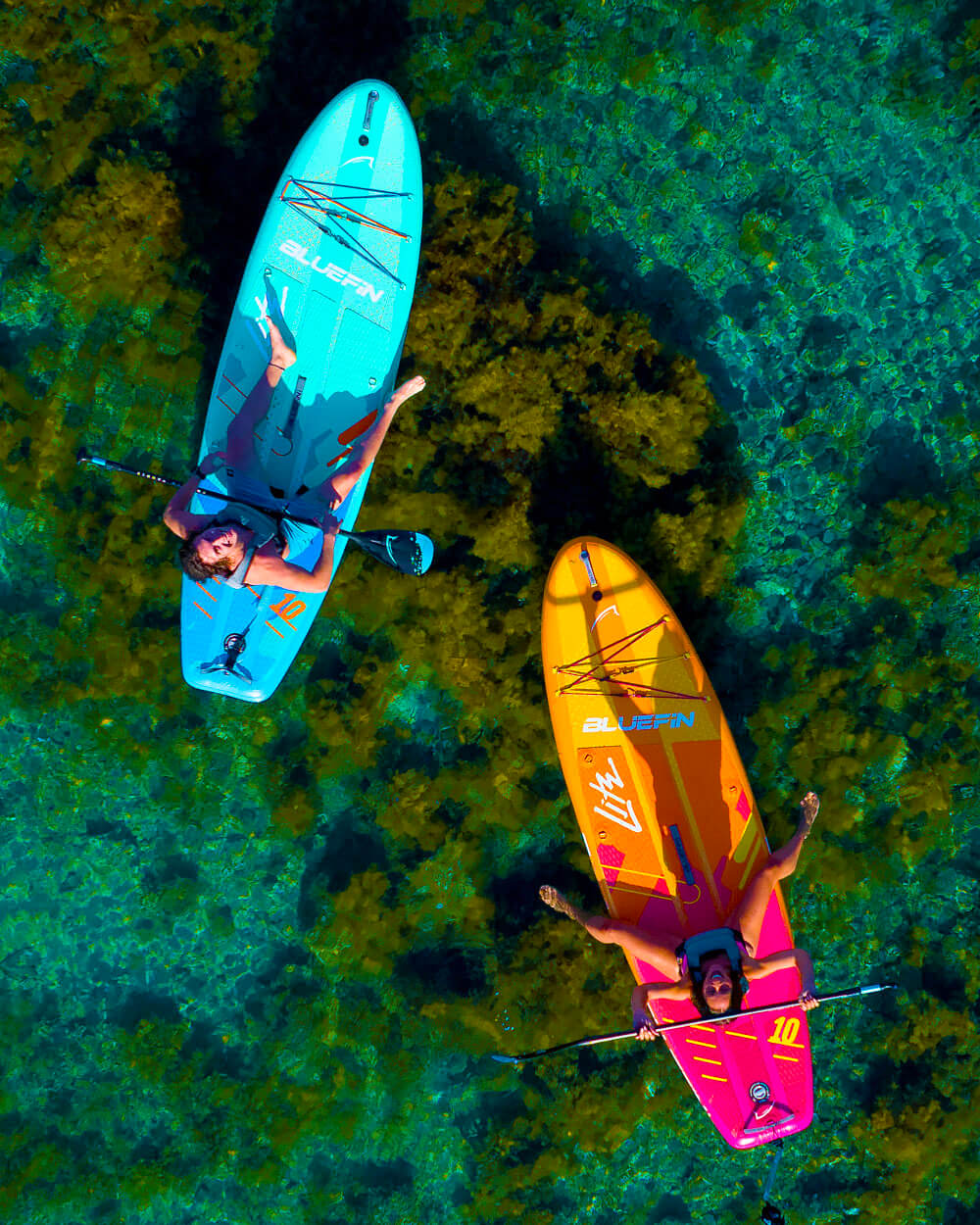 Bluefin Evolution series Lite inflatable Paddleboard SUP range