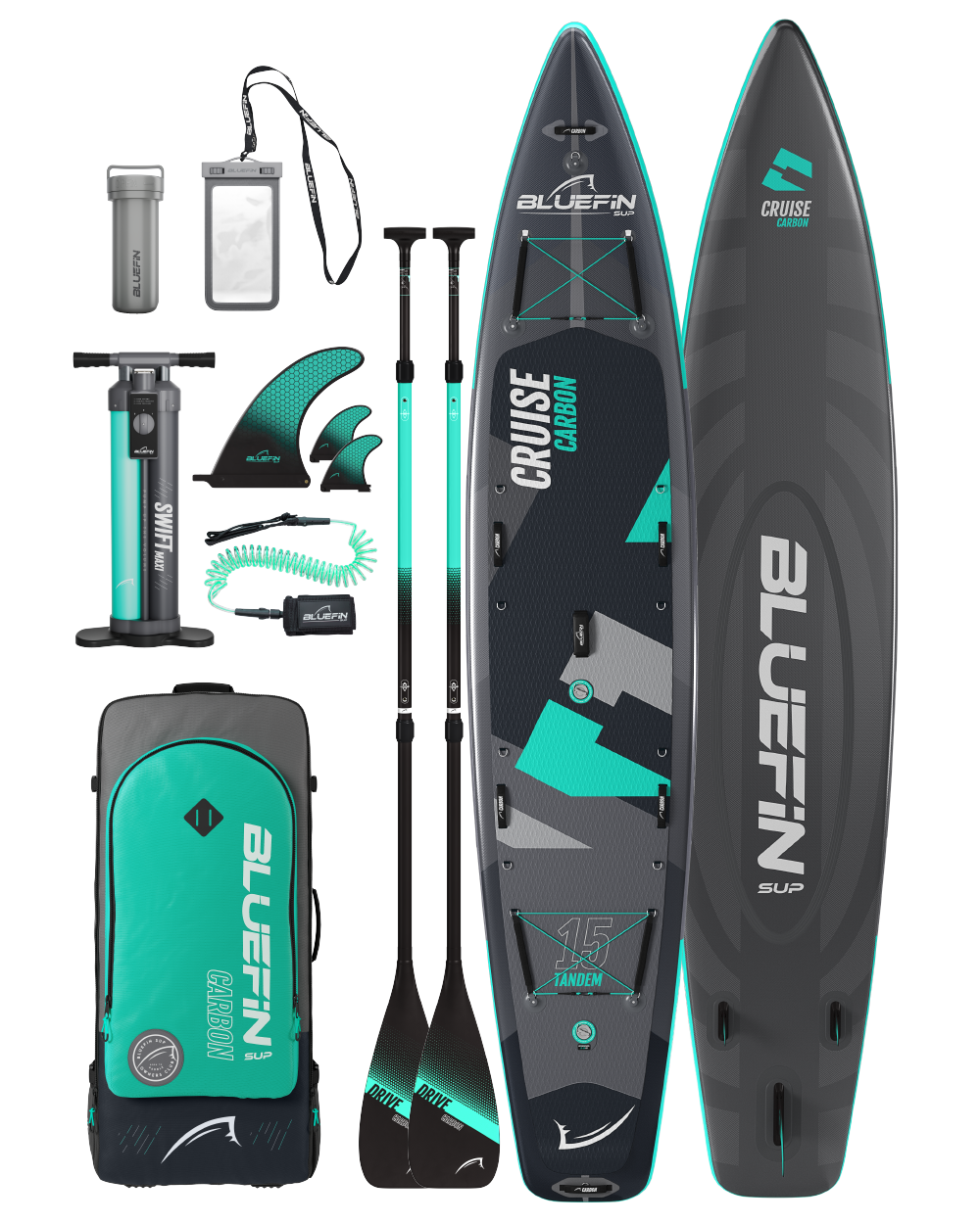 Cruise Carbon Inflatable Paddleboard Range
