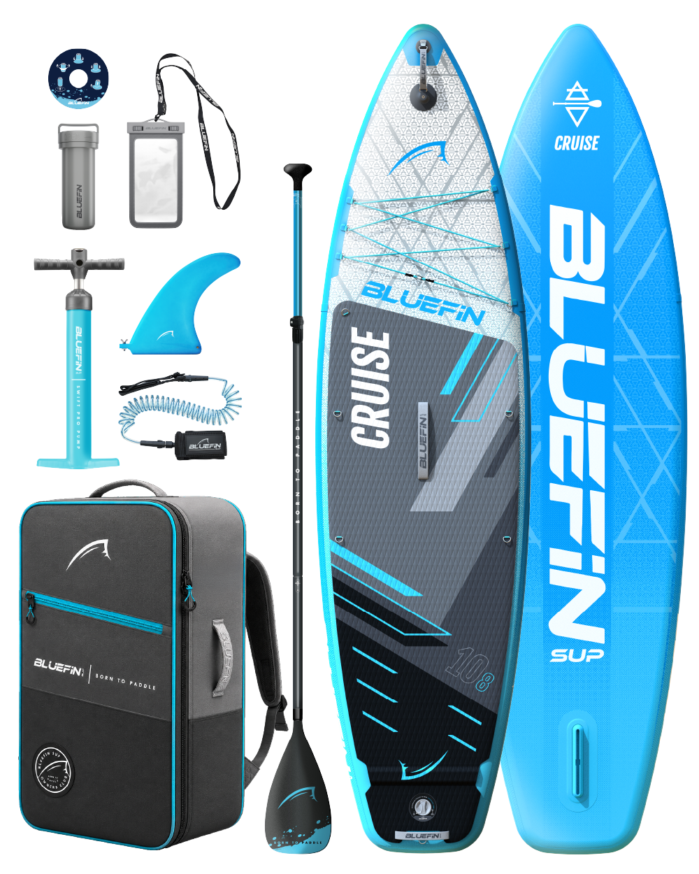 Blue Original Cruise 10'8 Premium Inflatable SUP Paddleboard