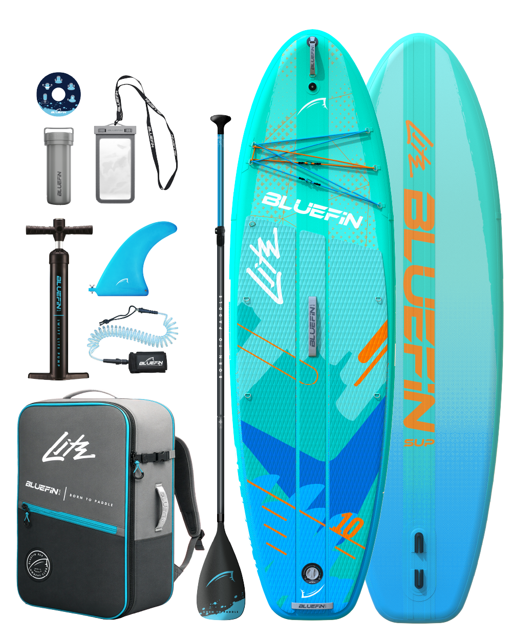Blue Lagoon Compact Lite 10' Inflatable SUP Paddleboard