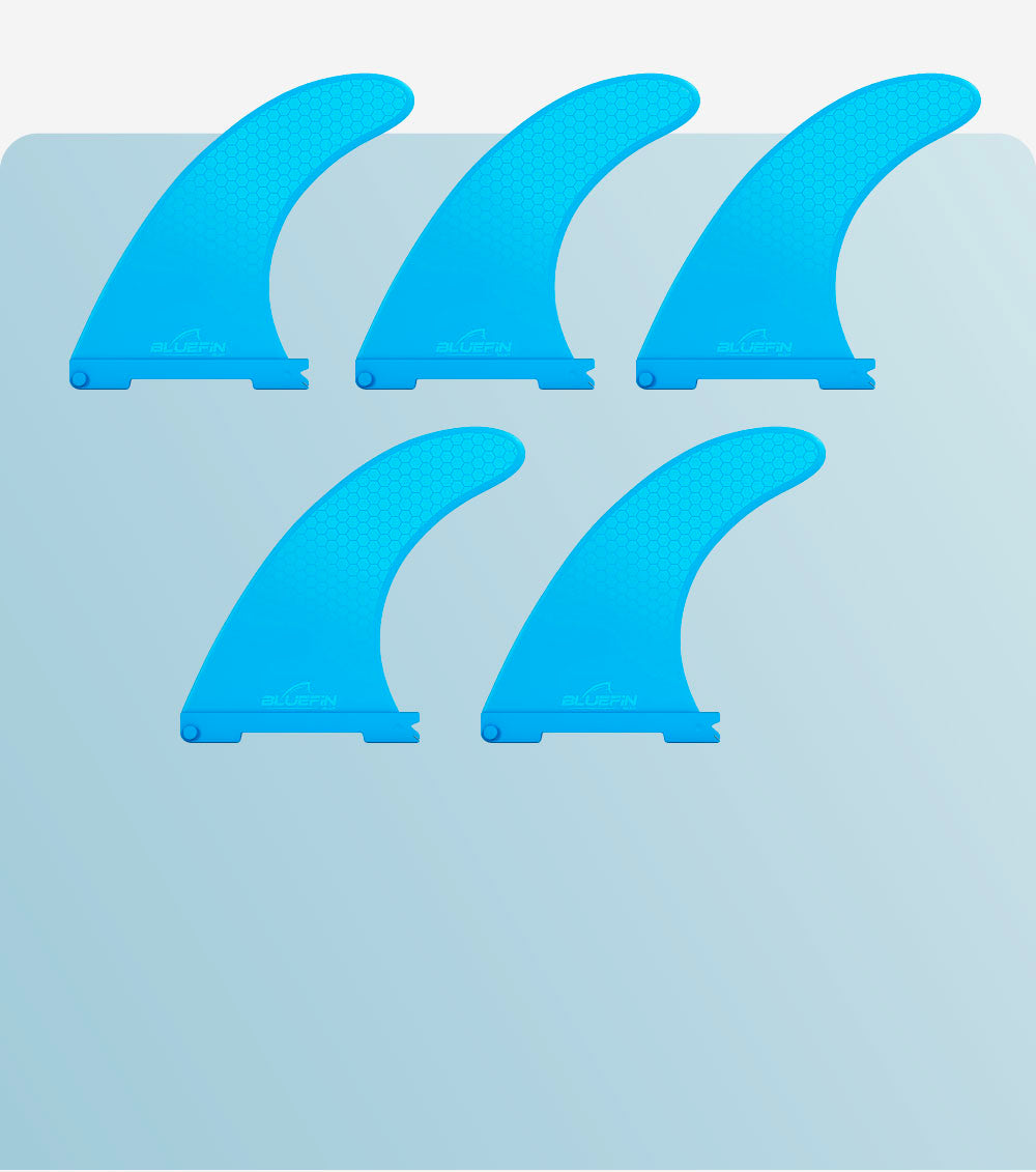 image of the smartlock fins on a grey background