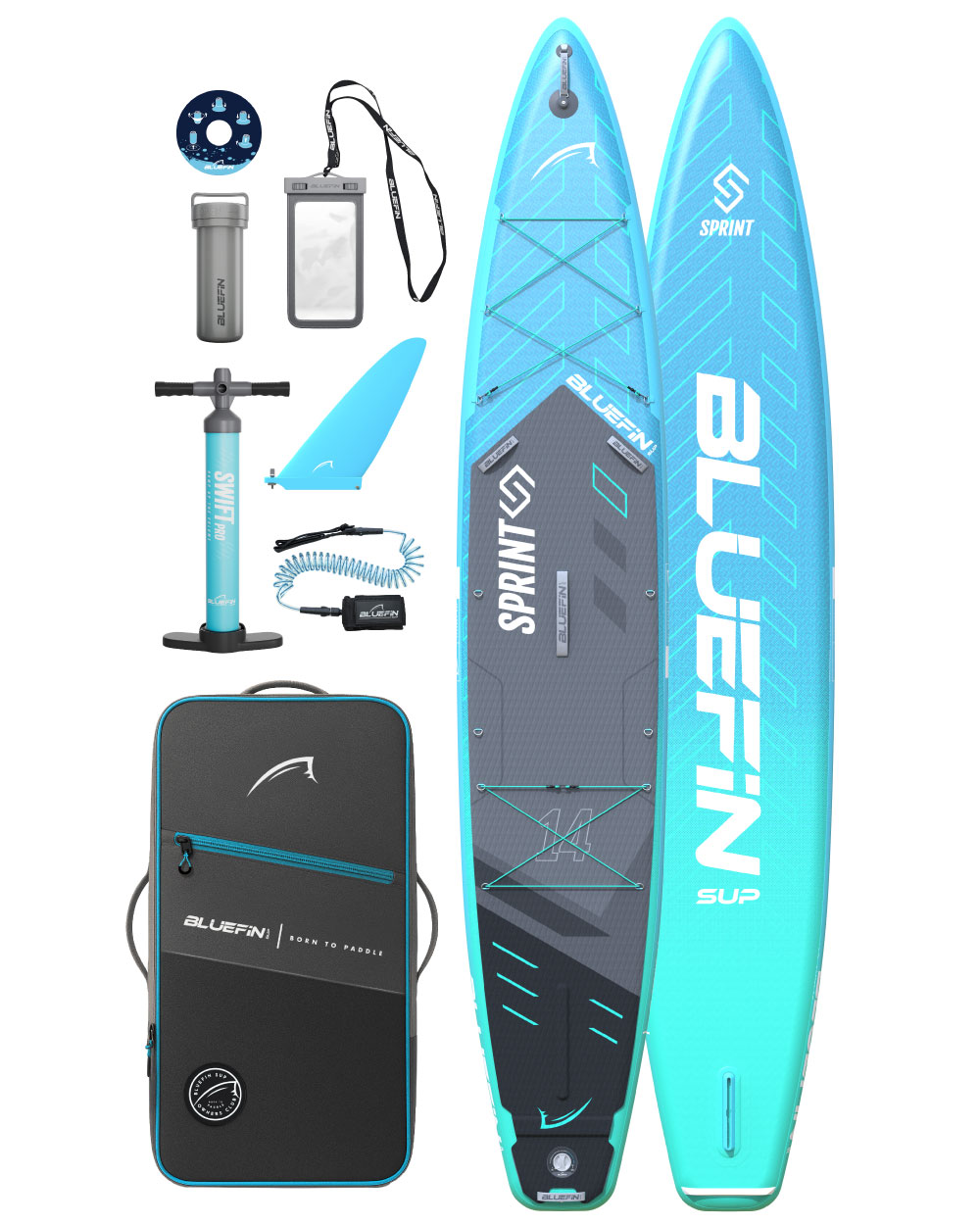 New Sprint 14' Inflatable Paddleboard