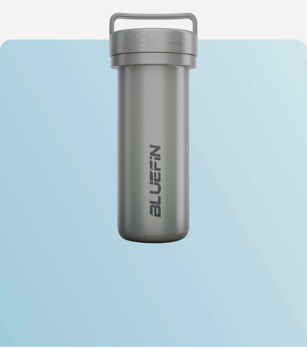 bluefin sup repair kit on a grey background