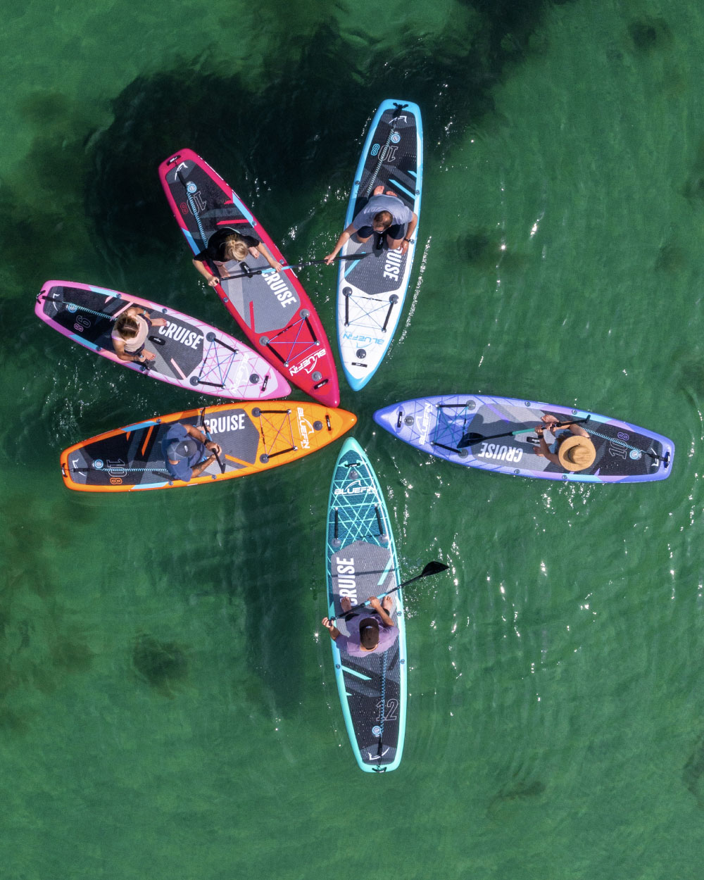 Cruise 10'8 Legacy Blue Inflatable Paddleboard & Kayak Kit (2024 Edition)