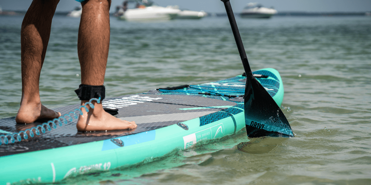SUP on a lake