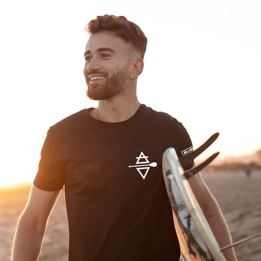 Born To Paddle Black T-Shirt