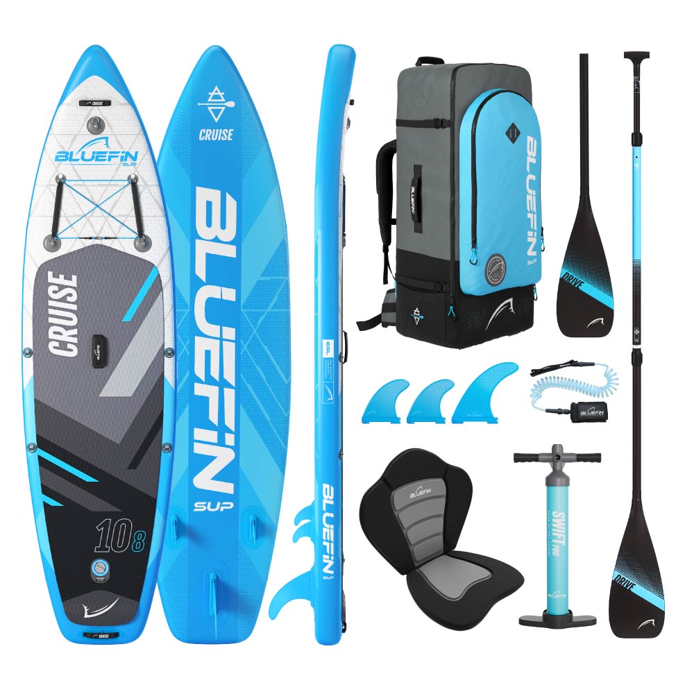 SUP Board voor 2 Personen 3 Bluefin Cruise inflatable stand-up paddleboard