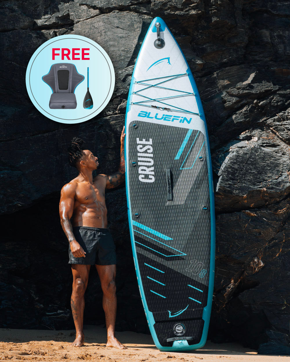 Blue Original Cruise 10'8 Premium Inflatable Paddleboard