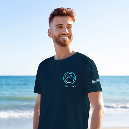 Bluefin SUP Owners Club Navy T-Shirt with a quick-dry fabric