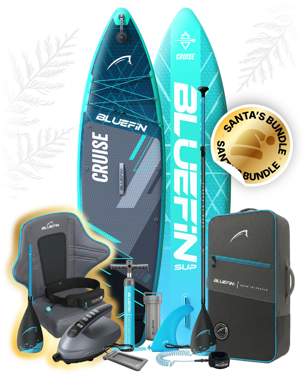 Santa's Ultimate SUP Bundle Gecko (Worth £889)