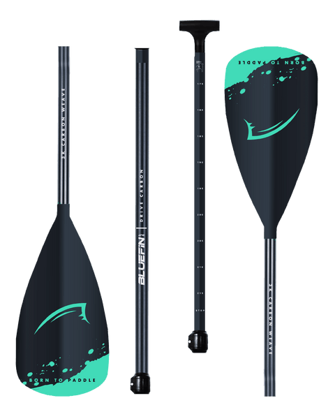 4-Piece Carbon SUP & Kayak Paddle – Bluefin SUP