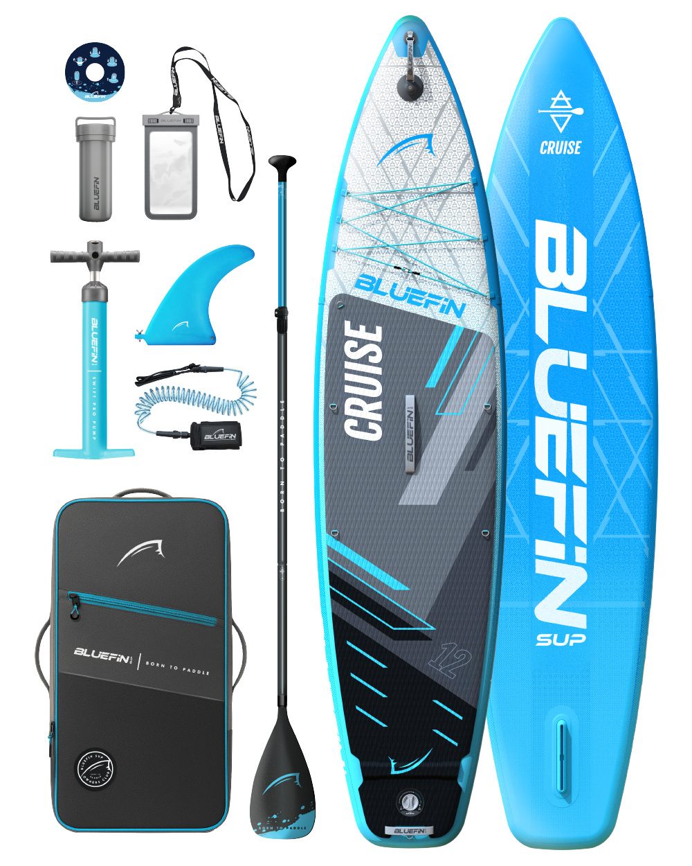 Blue Original Cruise 12' Premium Inflatable Paddleboard