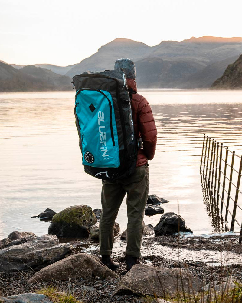 Inflatable SUP Cruise Core backpack with a large storage space