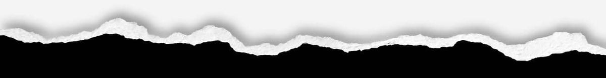 Black and white mountain range silhouette with jagged peaks against a light background