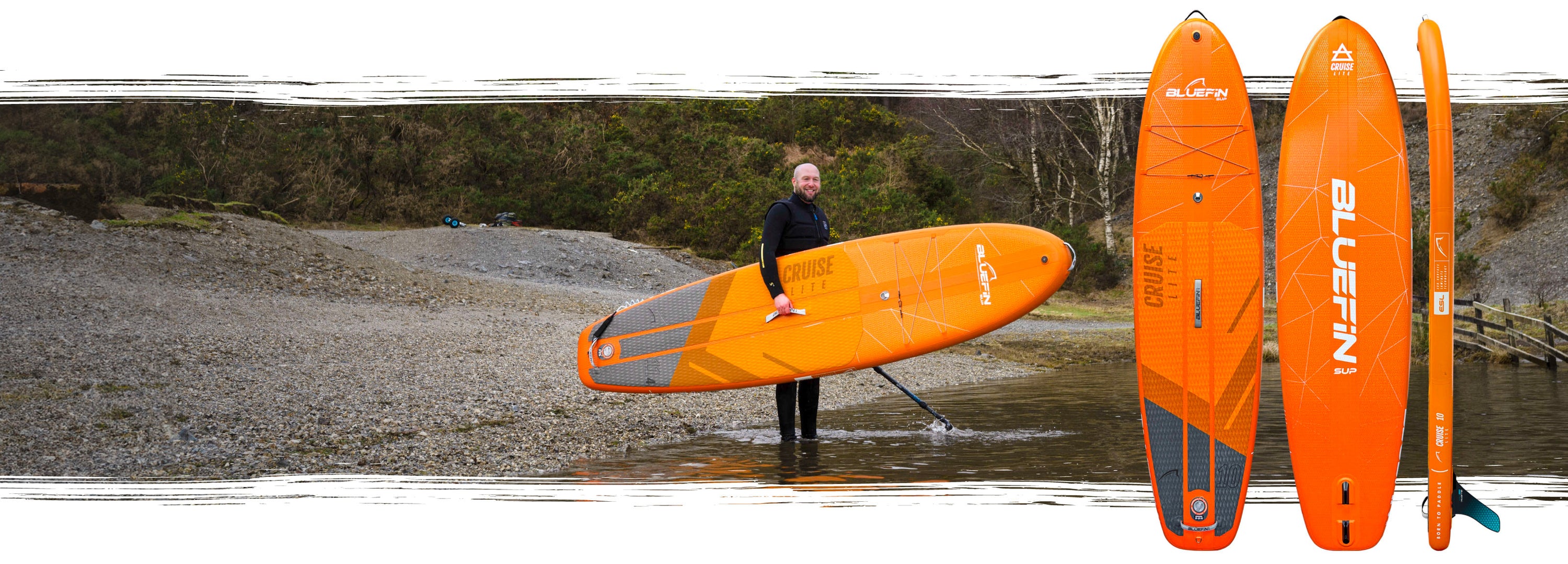 Bluefin Cruise Premium SUP Set - Tavola Da Paddle Gonfiabile, Con Zaino, Pagaia E Pompa, Garanzia 5 Anni - Foto 1