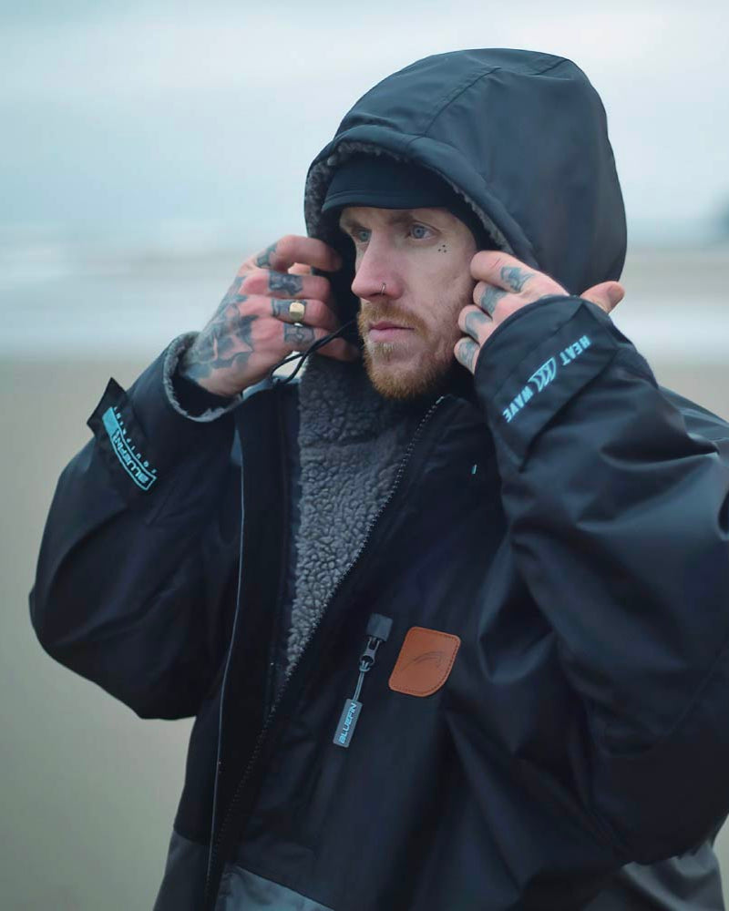 Bluefin Heatwave Eco-friendly Changing Robe - designed with 100% recycled outer Nylon shell