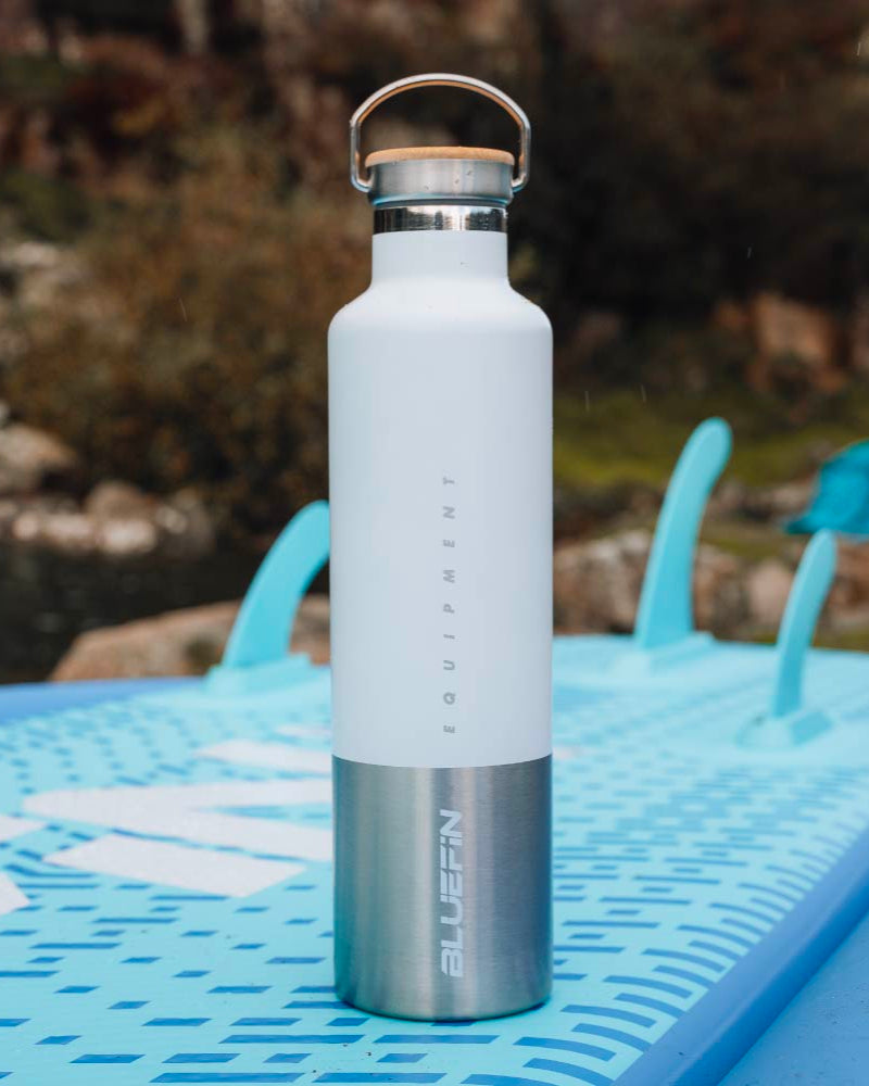 Bluefin SUP Stainless Steel Water Bottle Hi-Drate 1L, durable and dishwasher-friendly