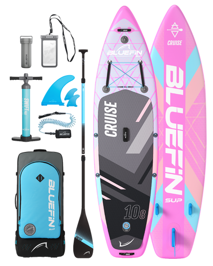 Cruise 10'8 Miami Pink Inflatable Paddleboard (2024 Edition)