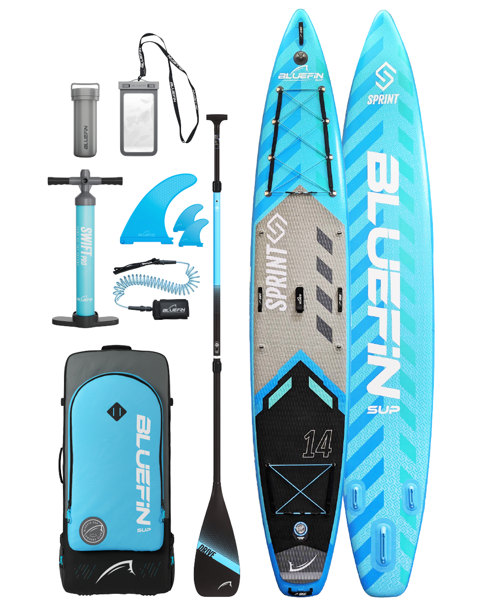 Sprint 14' Inflatable Paddleboard
