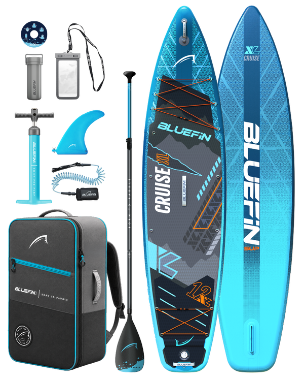 New Cruise 12' XL Premium Inflatable SUP Paddleboard