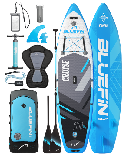 Cruise 10'8 Legacy Blue Inflatable Paddleboard (2024 Edition)