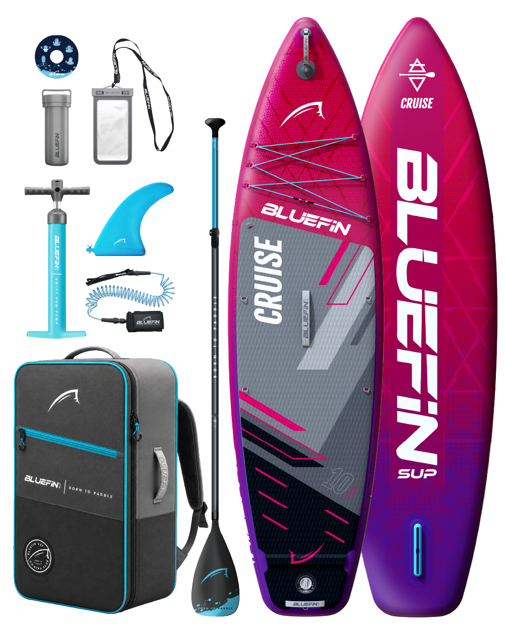 Red Current Cruise 10'8 Premium Inflatable SUP Paddleboard