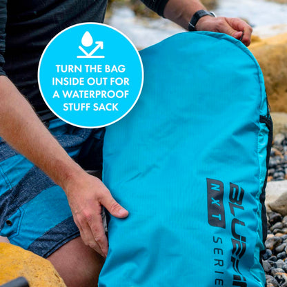 Inflatable Paddle Board NXT Backpack - convenient Stuff Sack when turned inside out