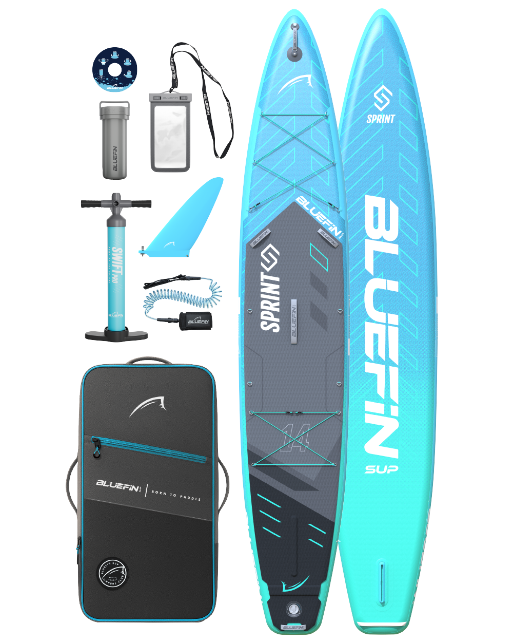 Bluefin Sprint Carbon: The Ultimate Racing SUP 17 Bluefin Sprint Carbon 14β² SUP