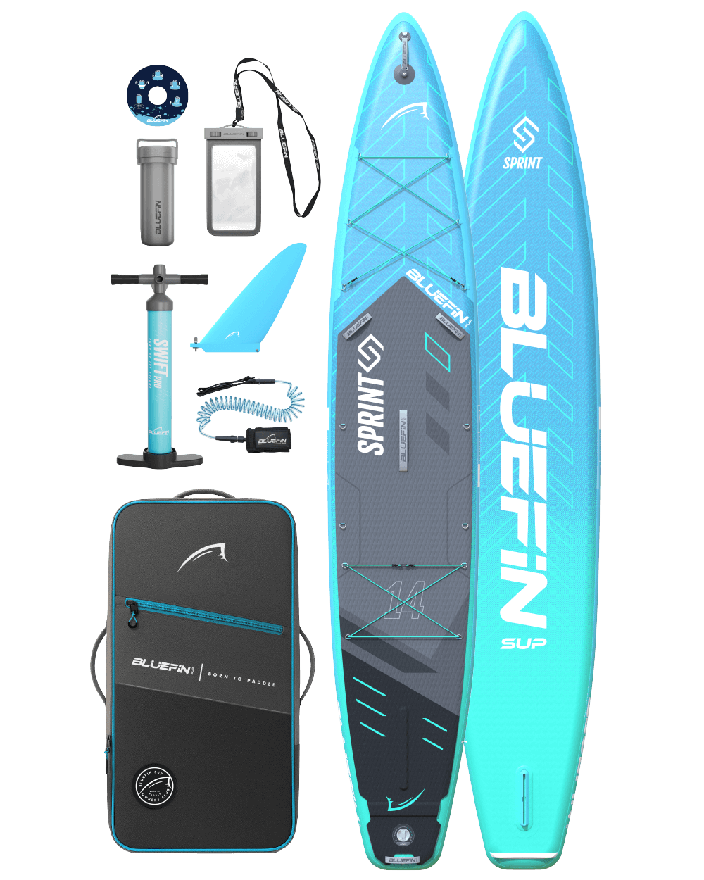 Bluefin Sprint Review 1 Sprint 14' Inflatable Paddleboard