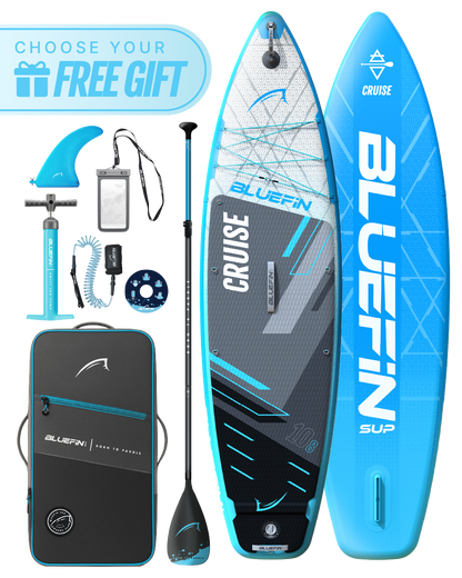 Blue Original Cruise 10'8 Premium Inflatable SUP Paddleboard