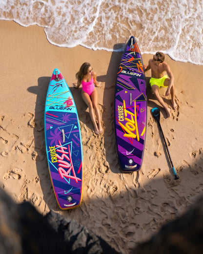 80's Edition Cruise Rush 10'8 Premium Inflatable SUP Paddleboard