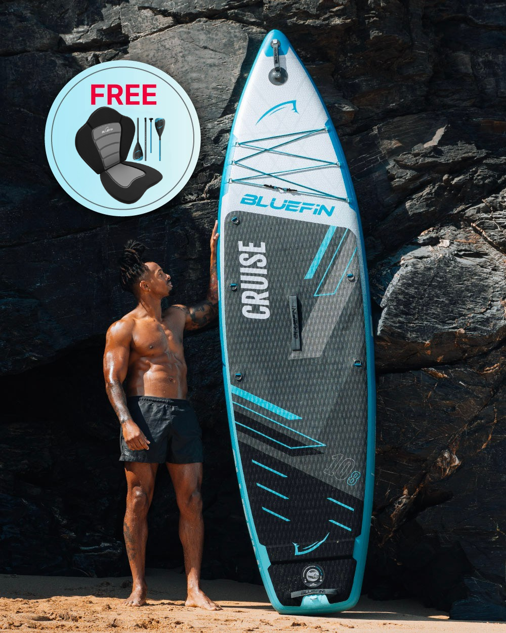 Blue Original Cruise 10'8 Premium Inflatable Paddleboard
