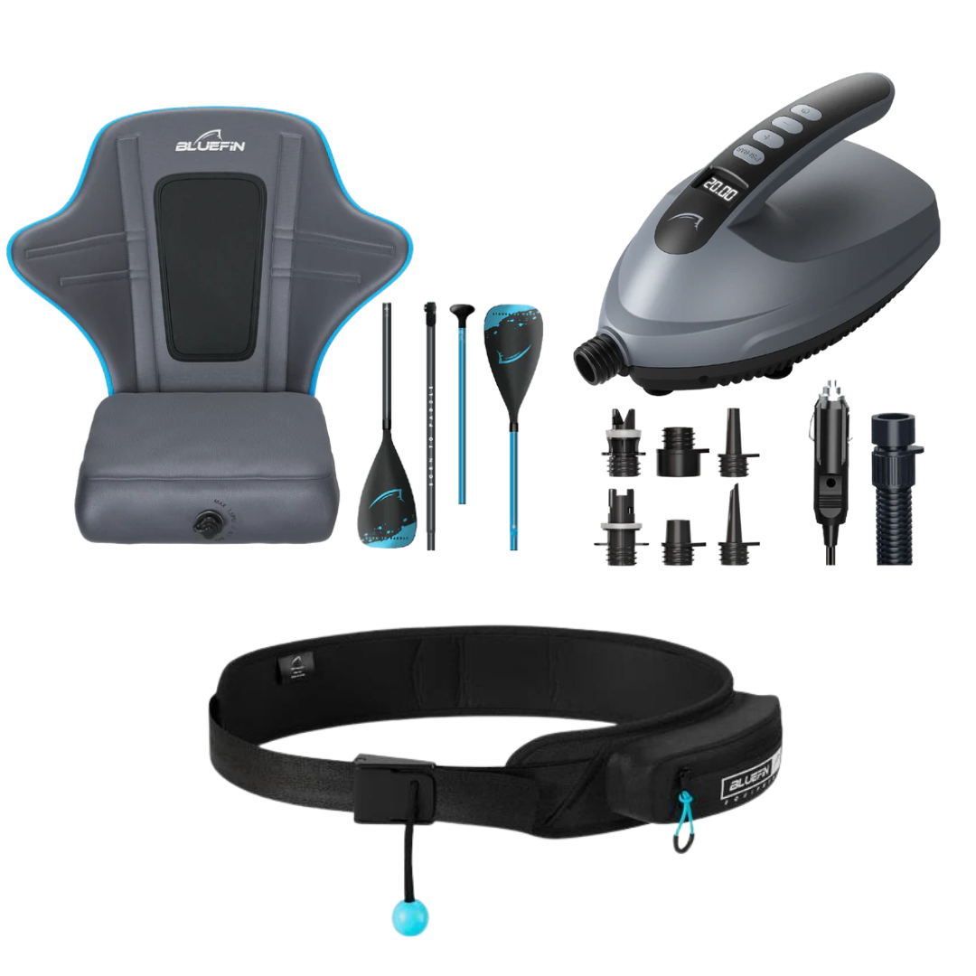 Ultimate Accessories Bundle! Kayak Kit, E-Pump & Releash